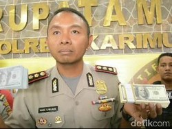 Polisi Tangkap PNS Pengedar Dolar Palsu di Kepri