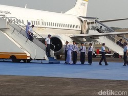 Kembali ke Jakarta, KSAU Bawa 3 Jenazah Korban Hercules