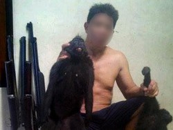 Tangkap Monyet Langka Lalu Pajang di Facebook, Profesor Dipolisikan BKSDA