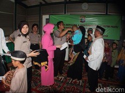 HUT Polri, Polres Kepulauan Seribu Gelar Baksos dan Undang Anak Yatim