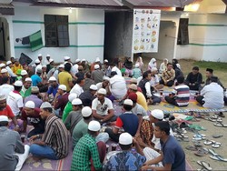 Buka Puasa Bersama Pengungsi Rohingya
