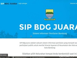 Dengan Rapor Online, Warga Bandung Bisa Nilai Kinerja Camat dan Lurah