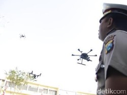 Polda Jatim Siagakan 20 Drone Camera Pantau Titik Kemacetan