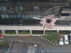 Polisi Periksa 5 Saksi Terkait Pecahan Kaca di MNC Finance Center