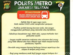 Ini Tips Aman Bagi Anda yang Mudik dan Rayakan Lebaran di Jakarta