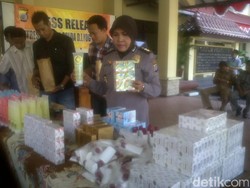 Dipasarkan Online, 6.059 Kemasan Kosmetik Ilegal di Yogya Disita Polisi