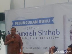 Dibuatkan Buku Biografi, Quraish Shihab Tetap Rendah Hati