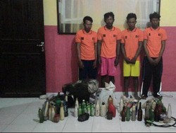 Ngebom Ikan Jelang Buka Puasa, 4 Nelayan Ditangkap Polres Luwu