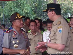 Bertemu Ahok, Kapolda Metro Jaya Bahas Penertiban Bangunan Liar dan PKL