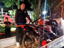 Ganggu Tarawih, Motor Berknalpot Bising di Sukabumi Diangkut Polisi