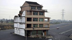 Kumpulan Foto Rumah Paku yang Berani Tolak Penggusuran