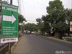 Ini Jalur Alternatif Hindari Kemacetan di By Pass Mojokerto