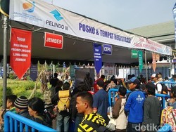 Bus Mudik Gratis Diserbu Penumpang Kapal Pelabuhan Perak