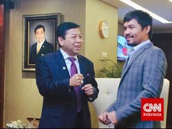 Pujian Novanto ke Pacman Soal Pertandingan Lawan Mayweather