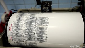 Gempa M 4,2 Terjadi di Bayah Banten