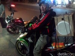 Pemudik Ini Bawa Sound System di Motornya Supaya Tak Mengantuk