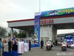 Kapolres Jaktim Lepas Seribuan Pemudik ke Semarang dan Jogja