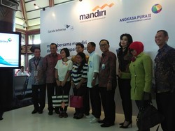 Kolaborasi dengan Garuda Indonesia, Bank Mandiri Gelar Mudik Bersama