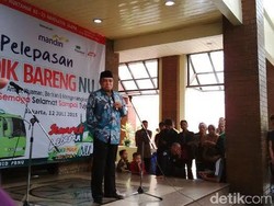 PBNU Berangkatkan 2.052 Pemudik ke Jabar, Jateng dan Jatim