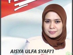 Aisyah Tak Gentar Lawan Dua Istri eks Bupati di Pilkada Kediri