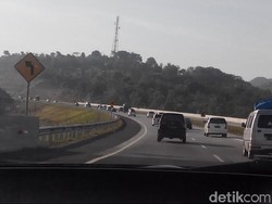 Hati-hati! Memasuki KM 180 Tol Cipali Jalan Berkelok dan Ada Antrean