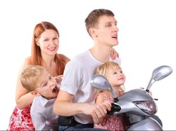 Bahaya! Jangan Nekat Ajak Anak Mudik Pakai Sepeda Motor