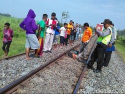 Seorang Pria Ditemukan Tewas Ditabrak KA Mutiara Selatan