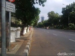 Begini Kondisi Jalan di Ibu Kota Sehari Menjelang Lebaran
