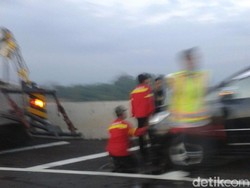 4 Mobil Tabrakan Beruntun di Tol Cipali Arah Palimanan