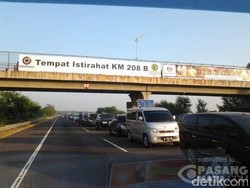 Tol Palimanan Arah Kanci Diberlakukan Contra Flow