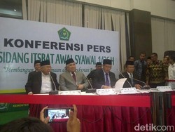 Pemerintah Tetapkan Idul Fitri 1436 H Jatuh Pada Jumat 17 Juli 2015