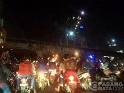 Takbiran Keliling di Jakarta Meriah, Mulai dari Kopaja Sampai Pemotor