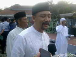 Begini Penampilan Beda Andi Mallarangeng Saat Lebaran
