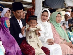 Wapres JK dan Surya Paloh Lebaran ke Rumah Jokowi di Solo