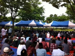 Ribuan TKI Gelar Salat Ied di Daegu Korea Selatan