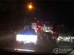 Dini Hari, Rajapolah Hingga Nagreg Arah ke Jakarta Tersendat