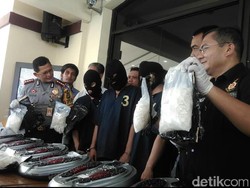 Polres Jakut Gagalkan Penyelundupan Sabu 11 Kg Senilai Rp 16 M