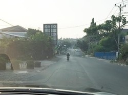 Biasanya Macet Parah, Pagi ini Jl Deplu Masih Landai dan Ini Fotonya