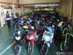 1.700 Pemudik Motor dari Semarang Balik ke Jakarta Lewat Laut