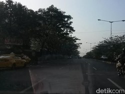Hari Pertama Kerja Jalanan di Bandung Masih Lancar