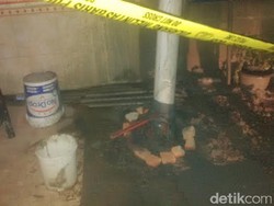 Sumur di Sawangan yang Semburkan Gas dan Lumpur Dipasangi Garis Polisi