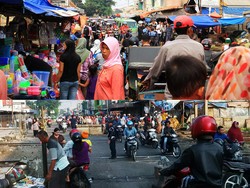 Wajah Pasar Anyar Bogor yang Dulu Semrawut dan Kini Tertata