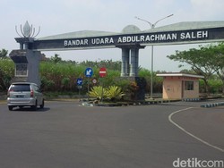 Bandara Malang Ditutup Hingga Besok, Penerbangan Dialihkan ke Surabaya