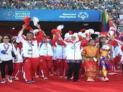 Mensos Pimpin Kontingen RI dalam Ajang Special Olympic World Games di AS