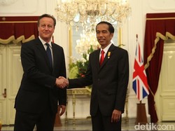 Jokowi Suguhkan Gado-gado dan Soto Ayam untuk PM David Cameron