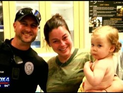 Hebat! Polisi Ini Berhasil Selamatkan Bocah 2 Tahun yang Telan Uang Logam