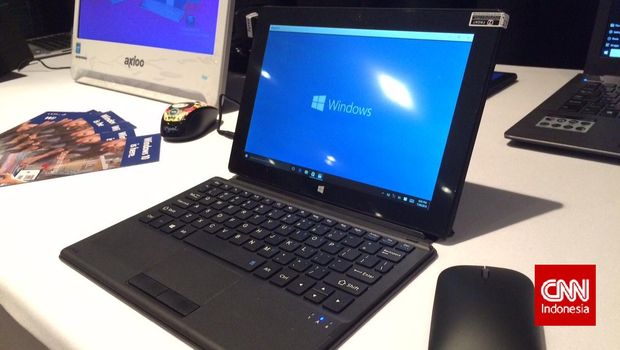 Peluncuran Sistem Operasi Windows 10 Sistem operasi Windows 10 resmi dilincurkan di Indonesia bersamaan dengan peluncuran di 190 negara lain pada Rabu, 29 Juli 2015. (CNN Indonesia/Aditya Panji)