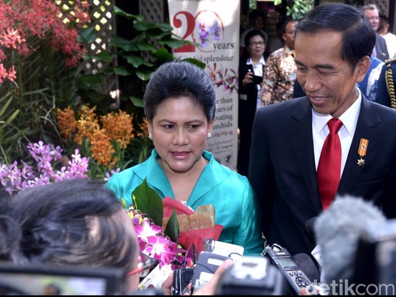 Presiden Jokowi dan Ibu Negara Iriana Ulang Tahun 