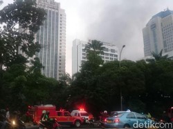 Basement Kantor Ditjen Pajak di Jaksel Terbakar