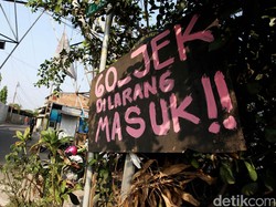 Ada Gesekan dengan Opang Bintaro, Driver Gojek Sambangi Polres Tangsel